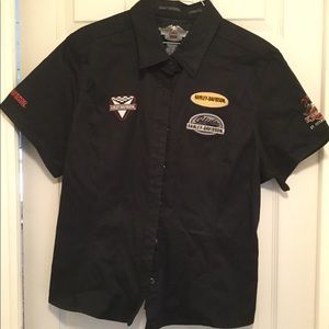 Harley Davidson Button down Shirt